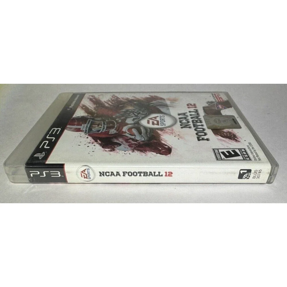 NCAA Football 12 (Sony‎ PlayStation 3, 2011) PS3 Complete w/ Manual - Free Ship